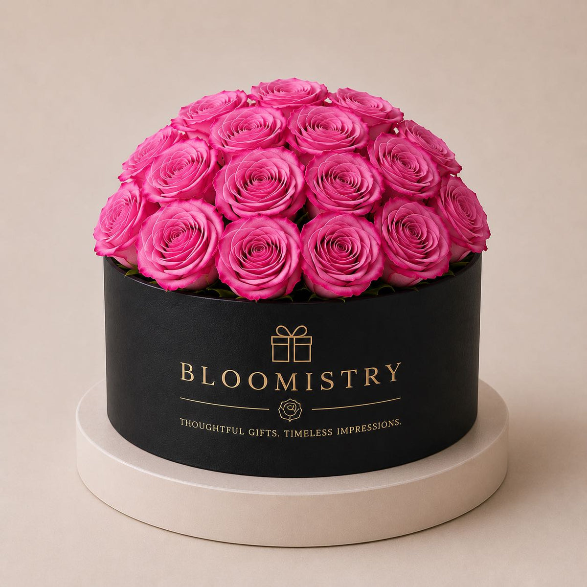 Purple rose in Black Box premium