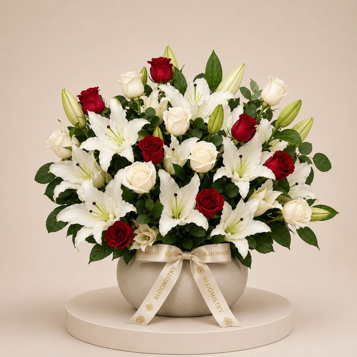 Majestic Symphony — fresh flower arrangement delivered across the UAE by Bloomistry