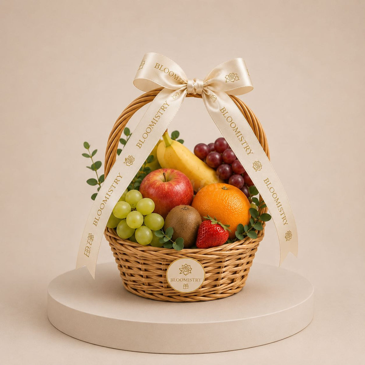 Premium Seasonal Fruit Basket, second view — fruit gift basket delivered across the UAE by Bloomistry
