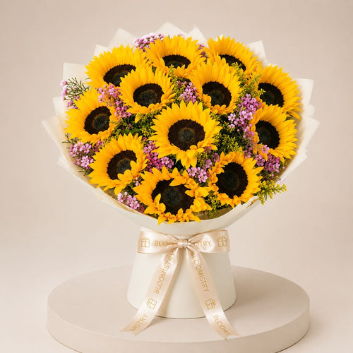 Solis Meadow Sunflower — sunflower arrangement delivered across the UAE by Bloomistry