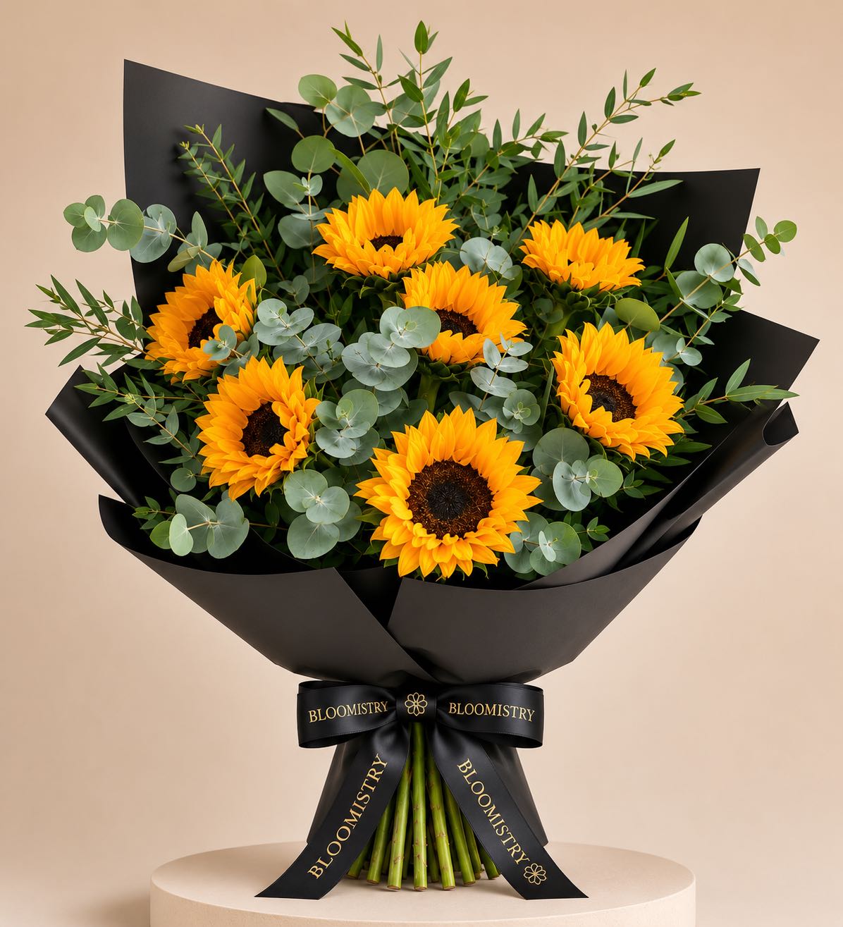 Sunflower Bouquet — sunflower arrangement delivered across the UAE by Bloomistry