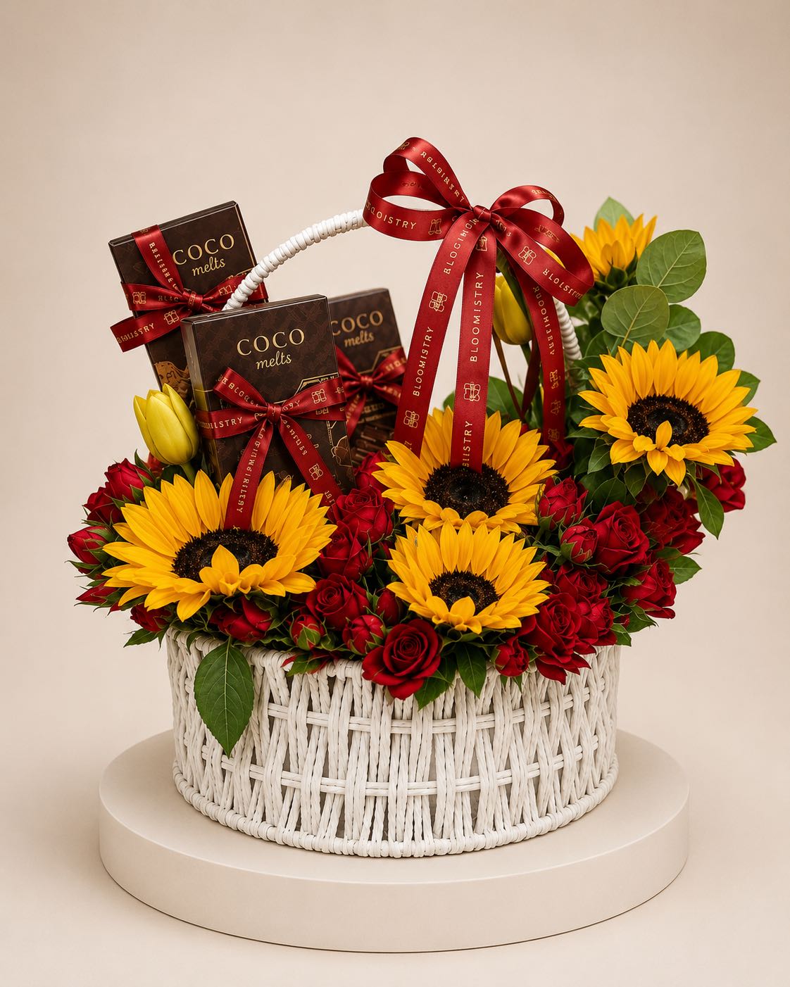 Sunshine Get Well Gift Basket — get well flowers delivered across the UAE by Bloomistry