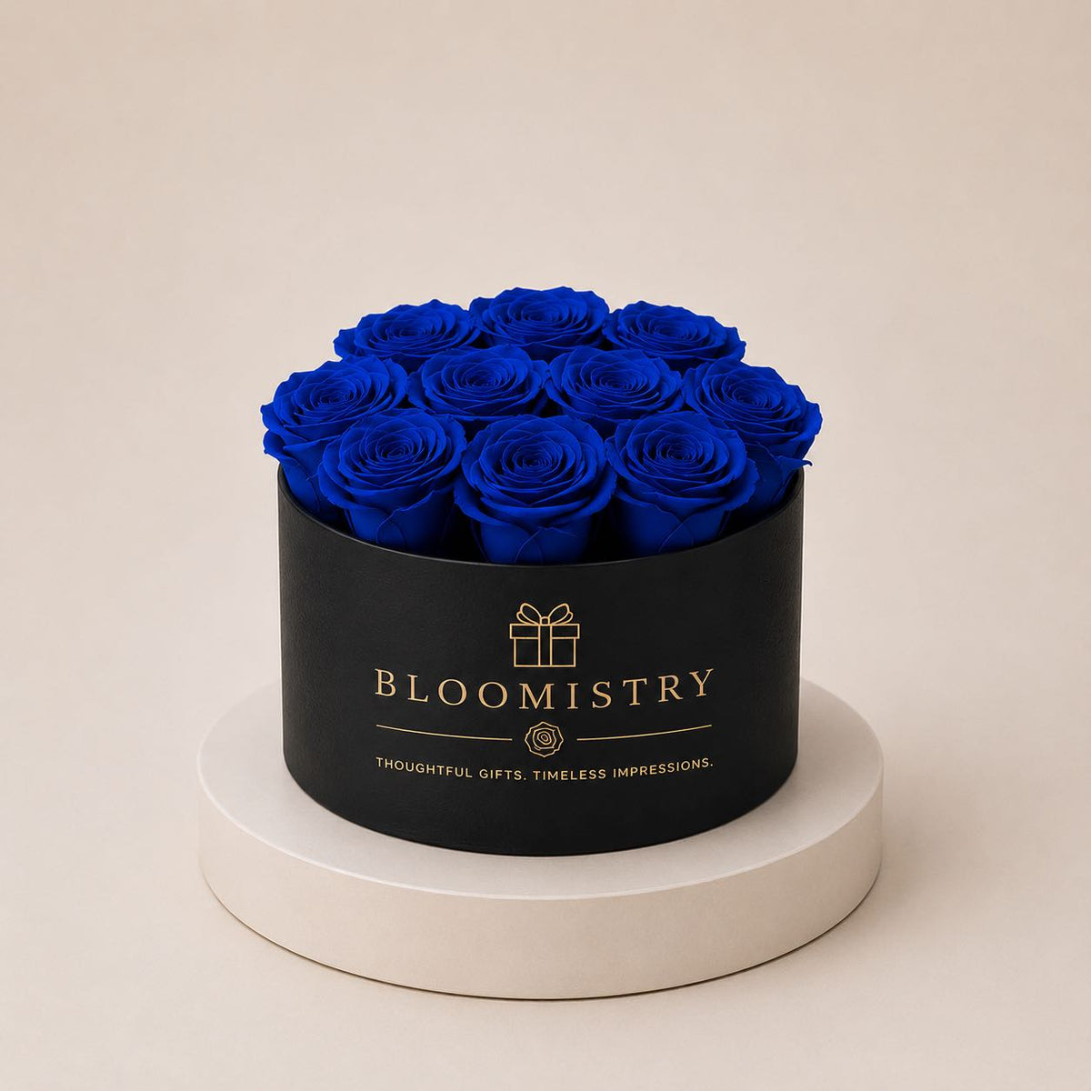 Petite Rose Leather Box