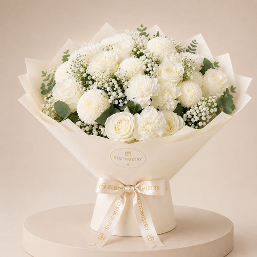 White wrapping