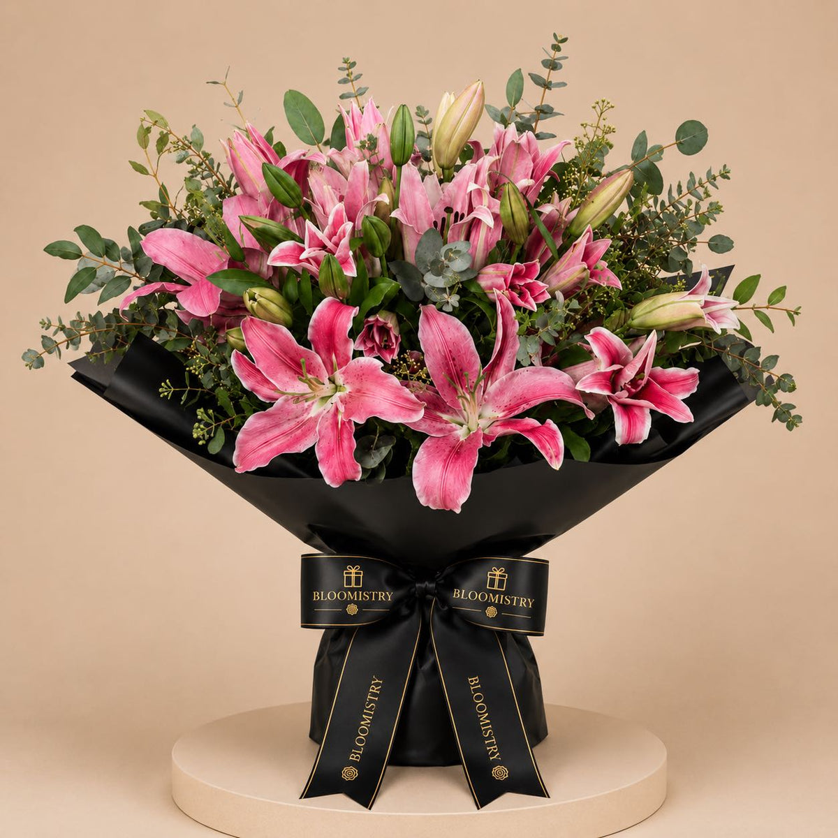 Lily Blanche Bouquet — lily arrangement delivered across the UAE by Bloomistry