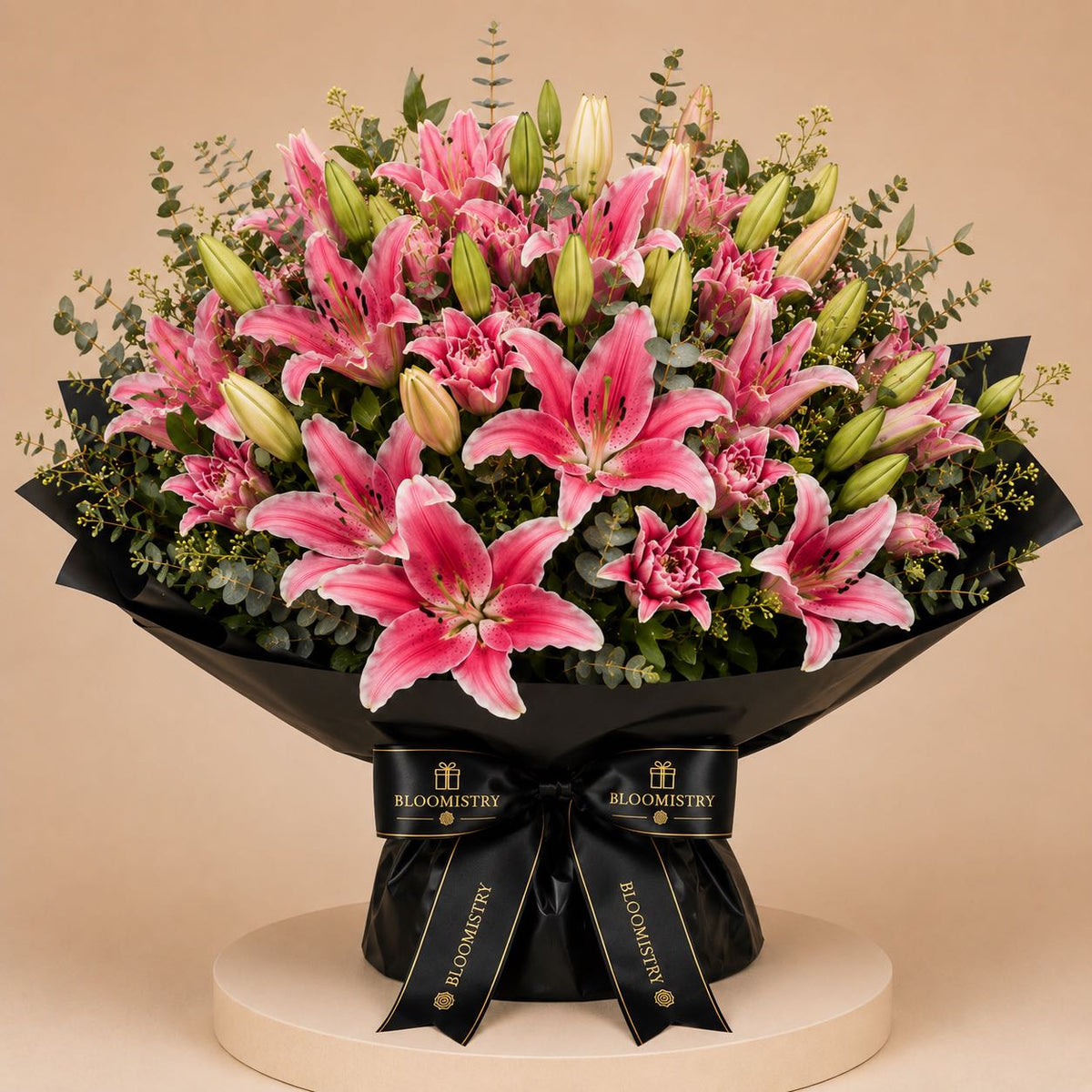 Lily Blanche Bouquet — lily arrangement delivered across the UAE by Bloomistry