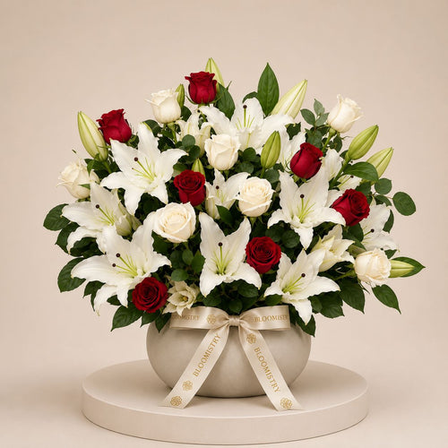 Majestic Symphony — fresh flower arrangement delivered across the UAE by Bloomistry