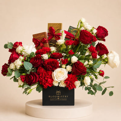 Signature Romance Schokorize chocolate hamper — gift hamper delivered across the UAE by Bloomistry