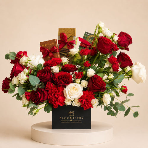 Signature Romance Schokorize chocolate hamper — gift hamper delivered across the UAE by Bloomistry